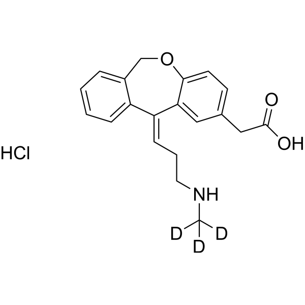 N-Desmethyl Olopatadine-d3 HCl